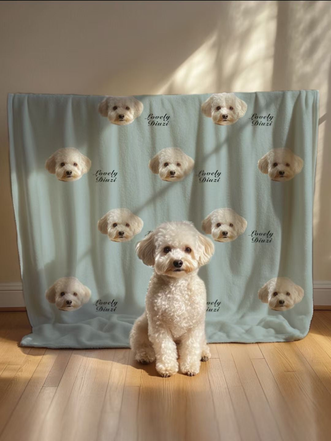 Custom Pet Art Blanket