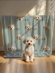 Custom Pet Art Blanket