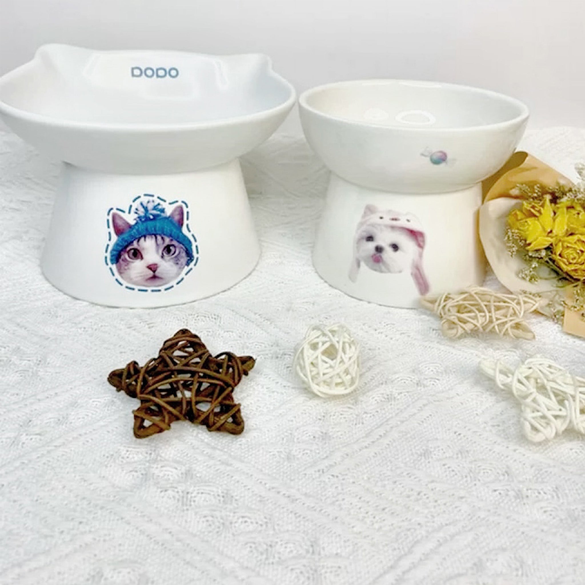 custom pet Porcelain Pet Bowl