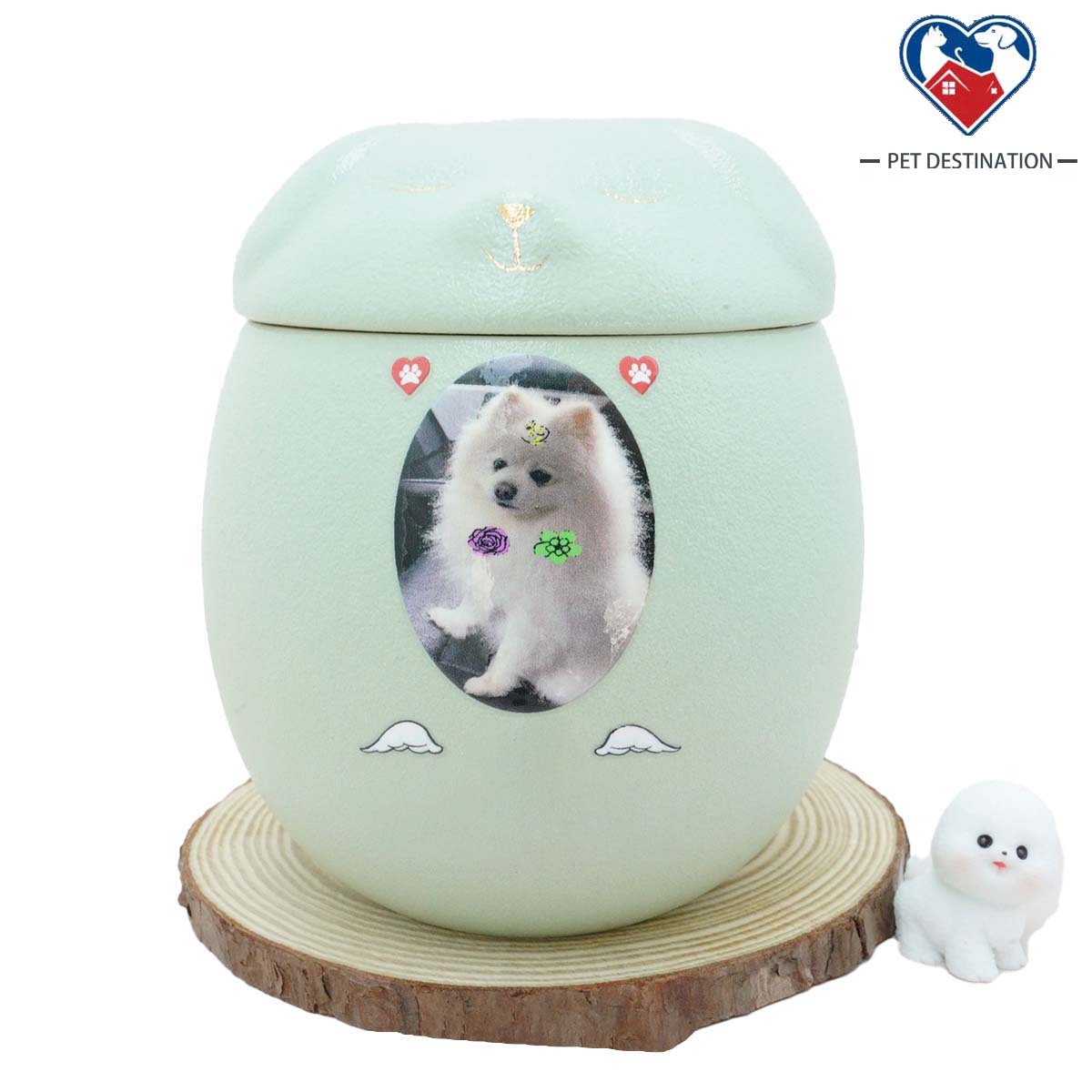 Custom pet urns