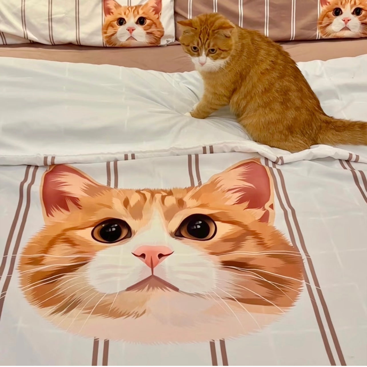 Custom Pet Bedding Set