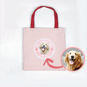 Custom pet Canvas Tote Bag