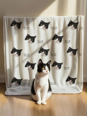 Custom Pet Art Blanket