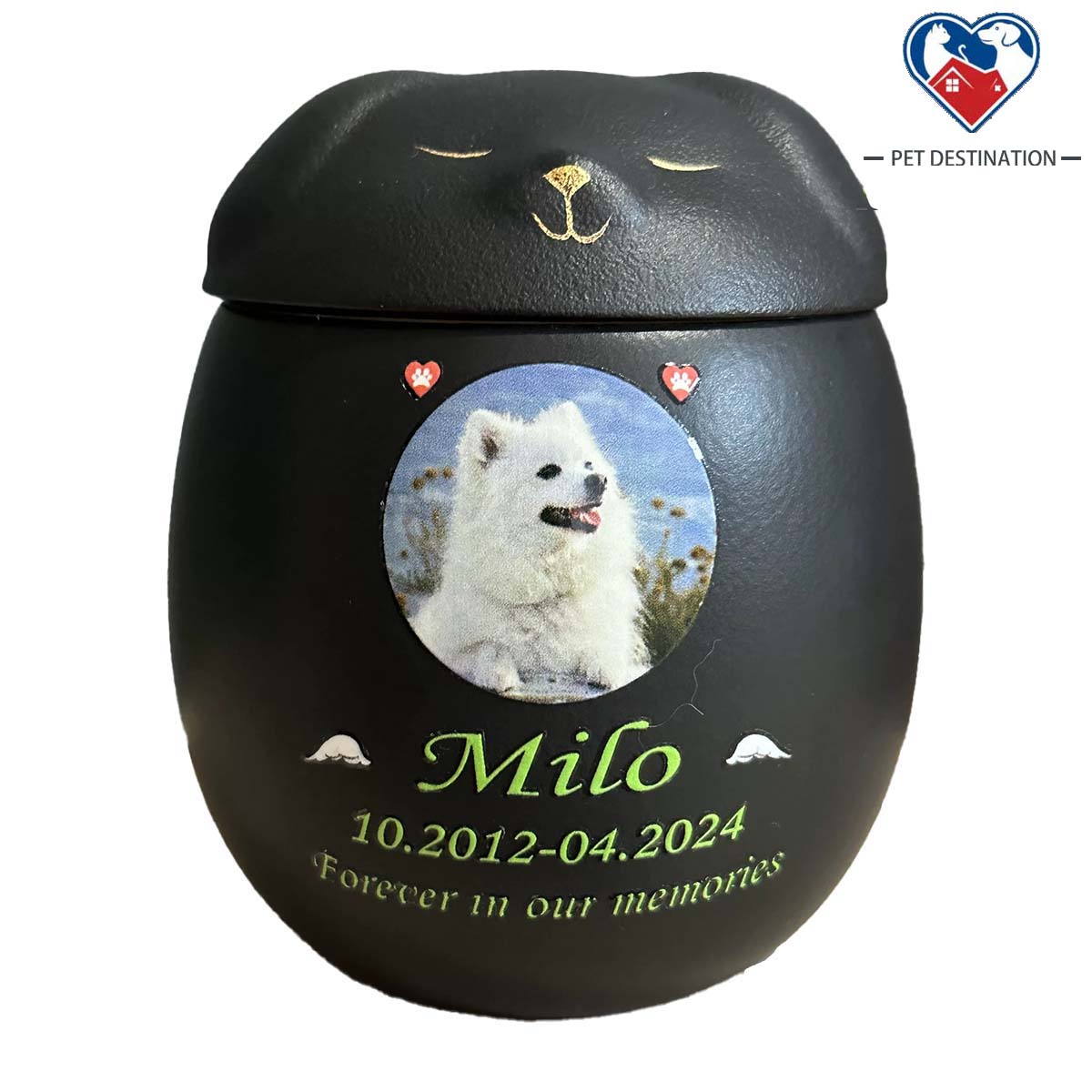 Custom pet urns